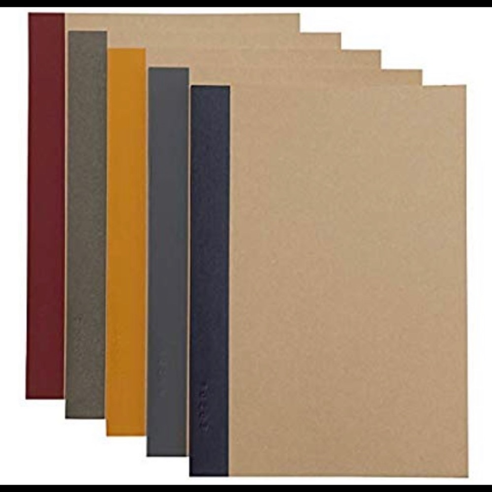 Muji notes books
